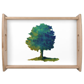 Green Shade Tree tray