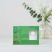 Green Shades - Chubby Business Card (Standing Front)