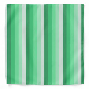 Green shadow stripes bandana