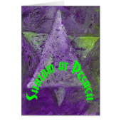 Green shalom at Pesach (Front)