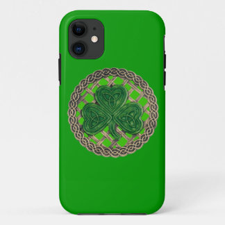 Green Shamrock And Celtic Knots iPhone 5G Case