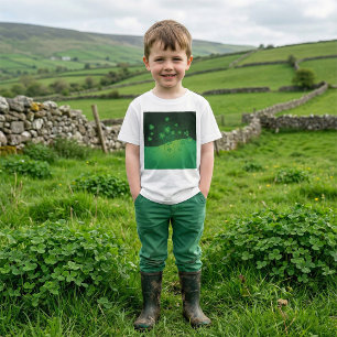 Green Shamrock Clover St Patrick’s Day Luck T-Shirt