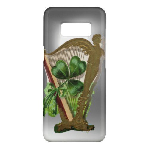 GREEN SHAMROCK HARP white Case_Mate Samsung Galaxy S8 Case