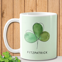 Green Shamrock Irish Heritage