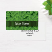 Green shamrock pattern (Desk)