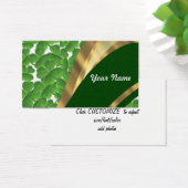 Green shamrock pattern (Desk)