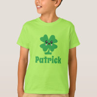 Green Shamrock Personalized Name