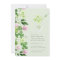 Green Shamrock Purple Clover Irish Baby Shower