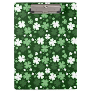 Green Shamrock, St. Patrick's Day Clipboard