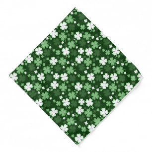 Green Shamrock, St. Patrick's Day Dog Bandana