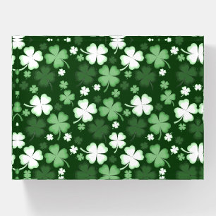 Green Shamrock, St. Patrick's Day Paperweight