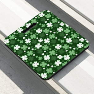 Green Shamrock, St. Patrick's Day Seat Cushion