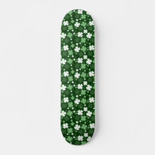 Green Shamrock, St. Patrick's Day Skateboard