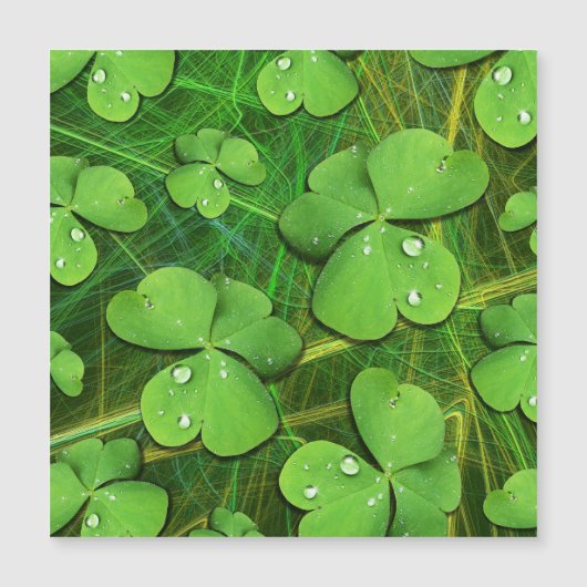 Green Shamrock St Patrick's iPhone 5 Case-Mate (Front)