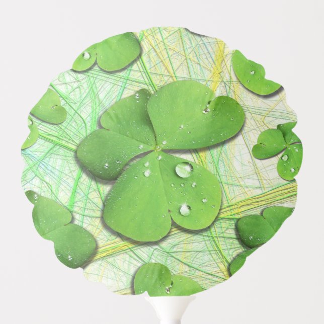 Green Shamrock St Patrick's iPhone 5 Case-Mate Balloon (Front)