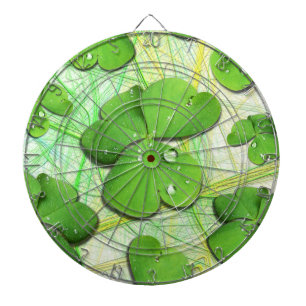 Green Shamrock St Patrick's iPhone 5 Case-Mate Dart Board