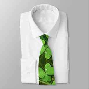 Green Shamrock St Patrick's iPhone 5 Case-Mate Neck Tie