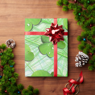 Green Shamrock St Patrick's iPhone 5 Case-Mate Wrapping Paper