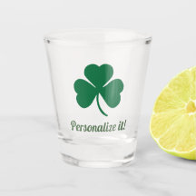 Green Shamrock With Your Name