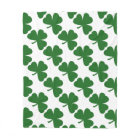 Green Shamrocks Clover Pattern St. Patrick's Day