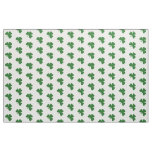 Green Shamrocks Pattern St. Patrick's Day Fabric