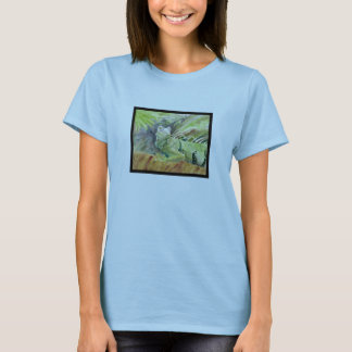 Green Sheguana Iguana Ladie's Shirt