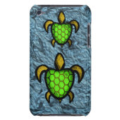 Green Shell Turtle iPod Touch Case (Back)