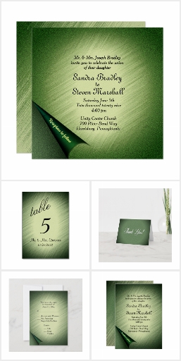 Green Shimmer Wedding Suite