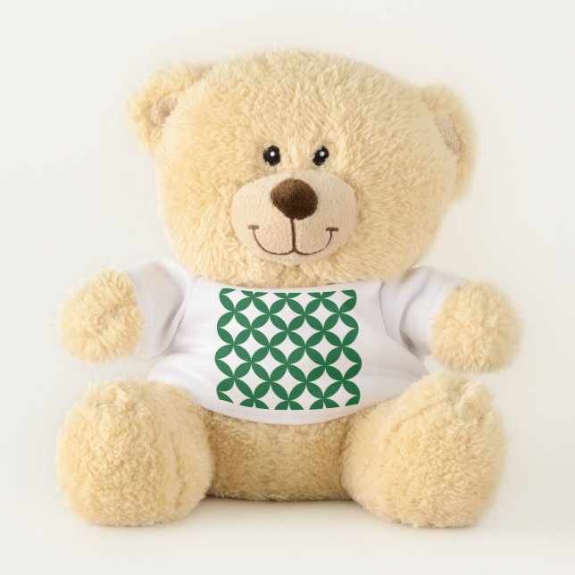 Green Shippo 11" Teddy Bear (Front)