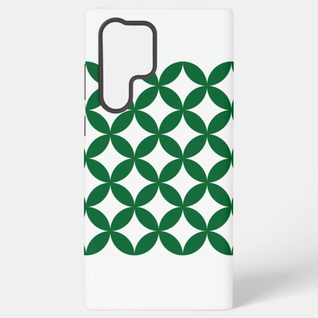 Green Shippo Galaxy S22 Case (Back)