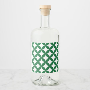 Green Shippo Liquor Bottle Label