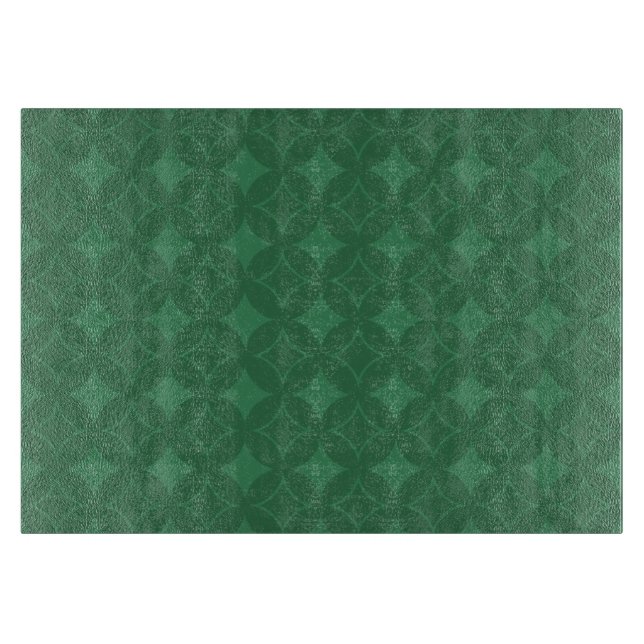 Green Shippo pattern Cutting Board (Front)