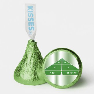 Green Shuffleboard Hershey®'s Kisses®