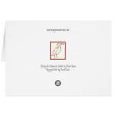 Green Sided Darter card (Back Horizontal)