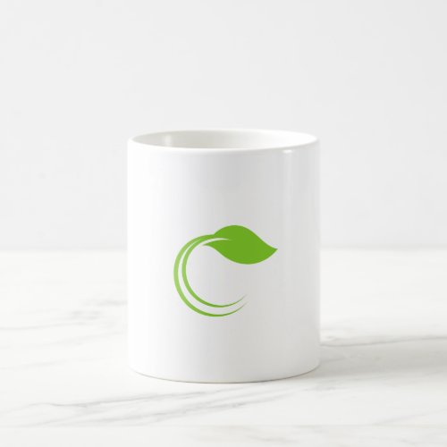 Green Sip Eco Icon Logo Mug Coffee Mug
