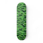 Green Skull Camo Skateboard