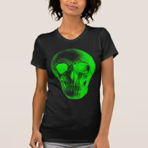 Green Skull T Shirt