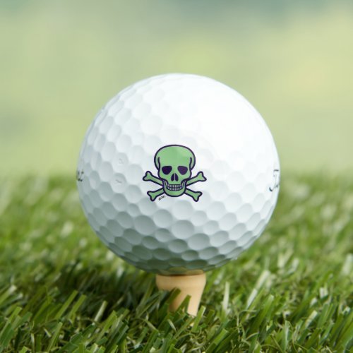 Green Skull Titleist 2023 Pro V1 golf balls 12 pk