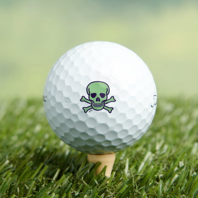 Green Skull Titleist 2023 Pro V1 golf balls 12 pk (Insitu Tee)