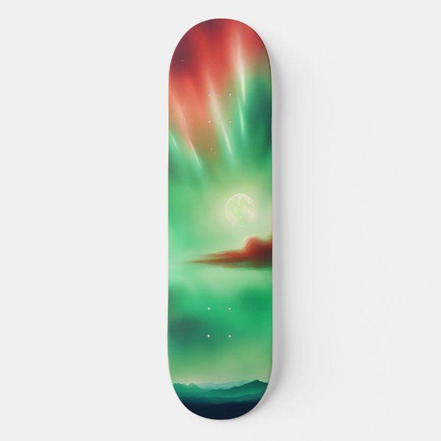 green sky skateboard (Front)