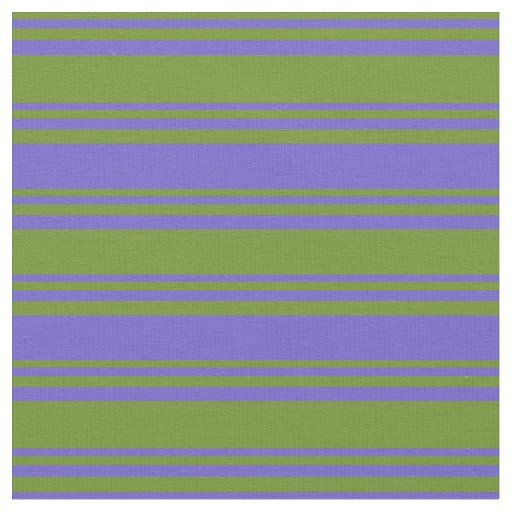 Green & Slate Blue Pattern Fabric