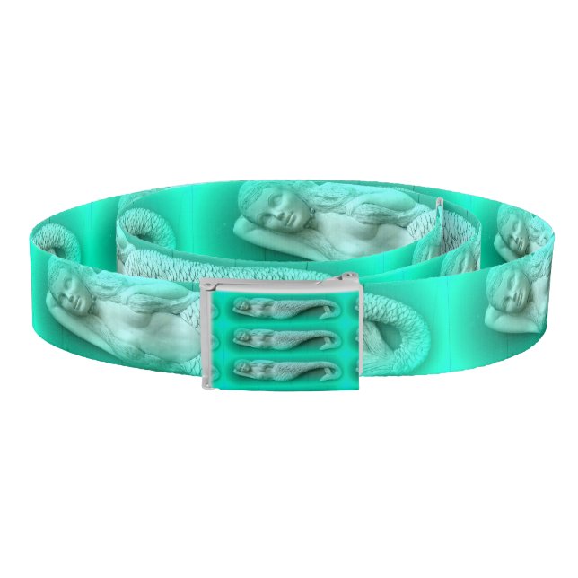 green sleeping mermaids belt (Coil)