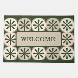 Green Slices Doormat
