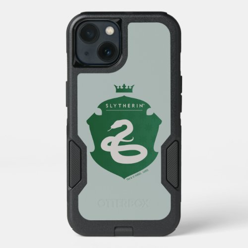 Green SLYTHERIN Crowned Crest iPhone 13 Case