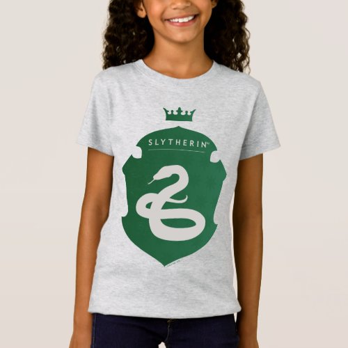 Green SLYTHERINâ Crowned Crest T_Shirt