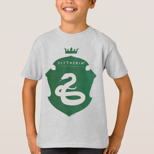 Green SLYTHERINâ Crowned Crest T_Shirt