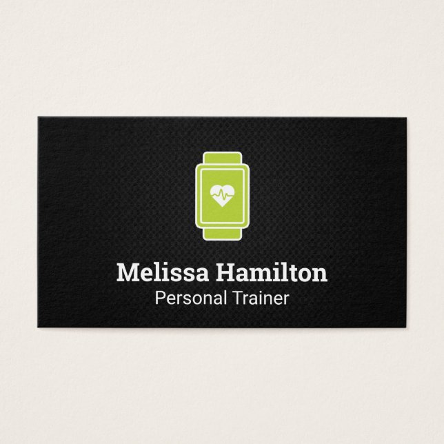 Green Smart Watch | Heart Rate Monitor | Mesh (Front)