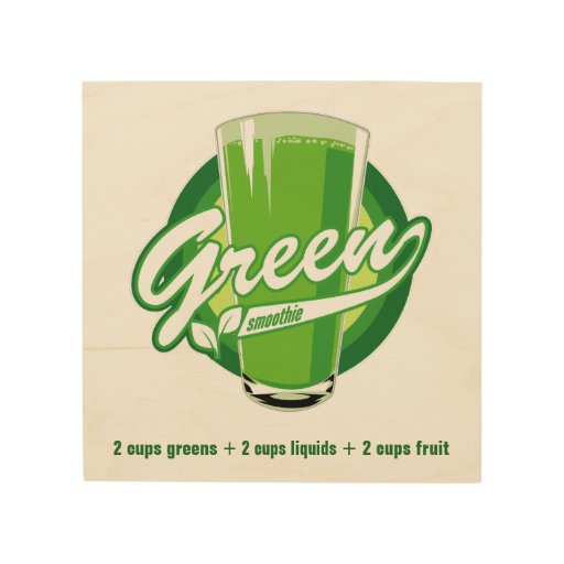 Green smoothie logo – artistJayReed