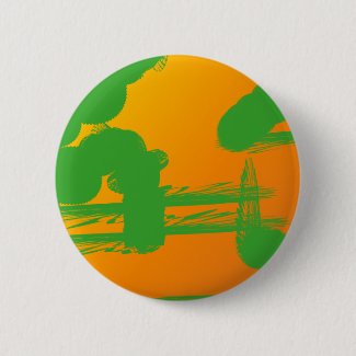 green smudges in orange