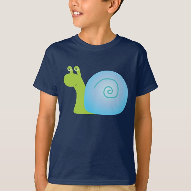 Green Snail T-Shirt (Front)